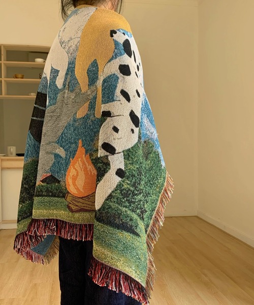 ブランケット Dog Paradise Tapestry Blanket : ZOZOTOWN Yahoo!店