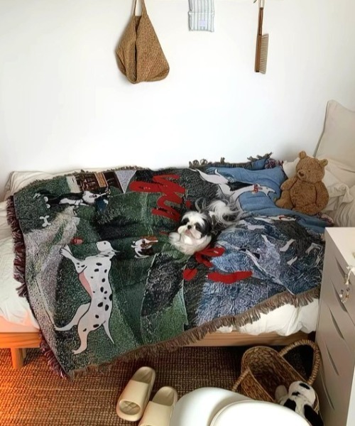 ブランケット Dog Paradise Tapestry Blanket : ZOZOTOWN Yahoo!店
