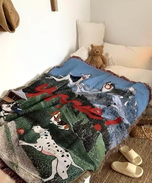 ブランケット Dog Paradise Tapestry Blanket : ZOZOTOWN Yahoo!店