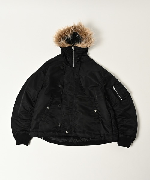 ミリタリージャケット モッズコート 「ADAMPATEK/アダムパテック」N2B＆N3B mix design  jacketの画像