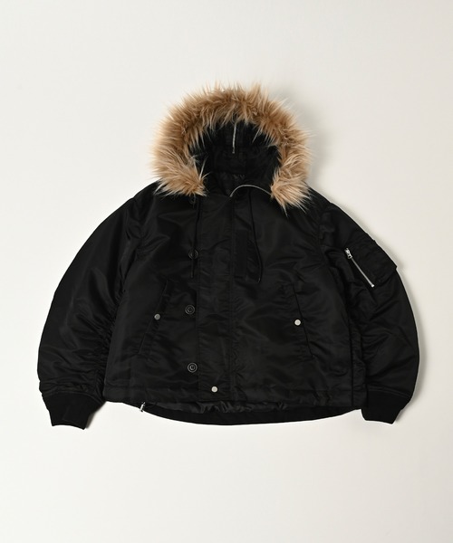 ミリタリージャケット モッズコート 「ADAMPATEK/アダムパテック」N2B＆N3B mix design  jacketの画像