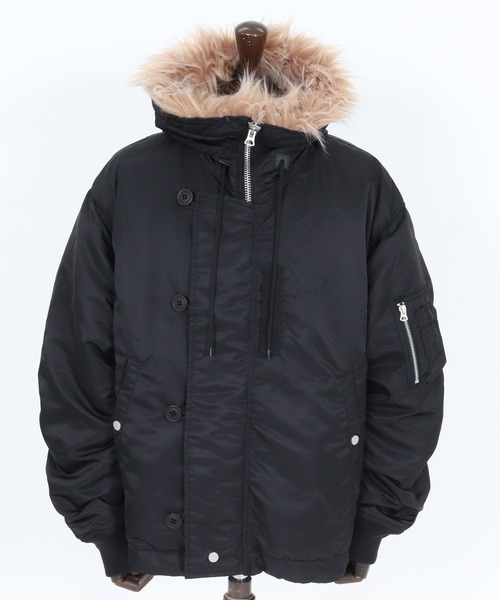 ミリタリージャケット モッズコート 「ADAMPATEK/アダムパテック」N2B＆N3B mix design  jacketの画像