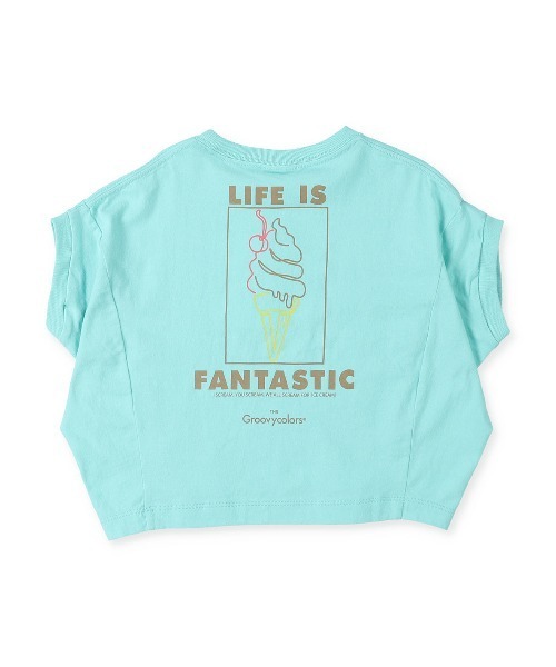 「GROOVY COLORS」 「KIDS」半袖Tシャツ 120 ブラック キッズ_画像7