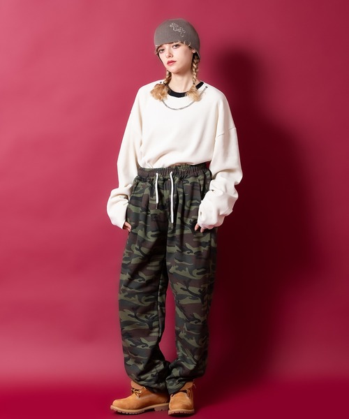 ニット帽 ニットキャップ レディース an meets zakka ボールスタッズクロス刺繍ニットビーニー レディース メンズ | ブランド登録なし | 04
