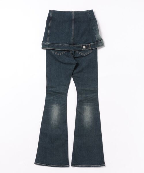 EMODA（エモダ） ブーツカットデニムパンツ MEDIUM インディゴブルー