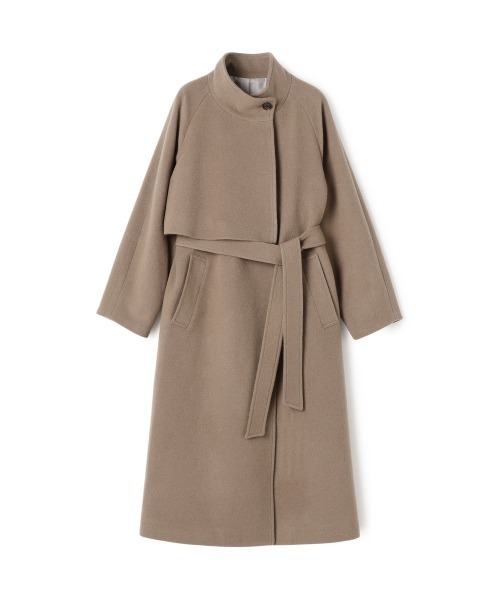SUIT SELECT コート チェスターコート スタンドカラーアシンメトリー