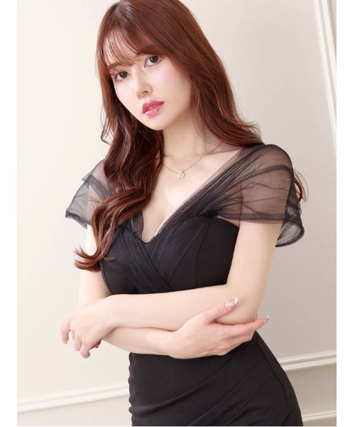 「DAZZY」 ノースリーブワンピース LL ピンク レディース_画像7