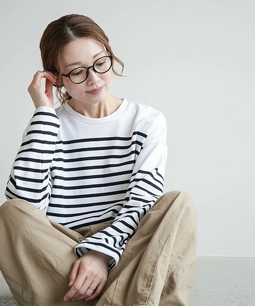 SOLAMONAT（ソラモナ） tシャツ バスクボーダーショートドローコード