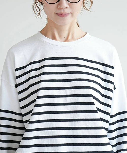 SOLAMONAT（ソラモナ） tシャツ バスクボーダーショートドローコード