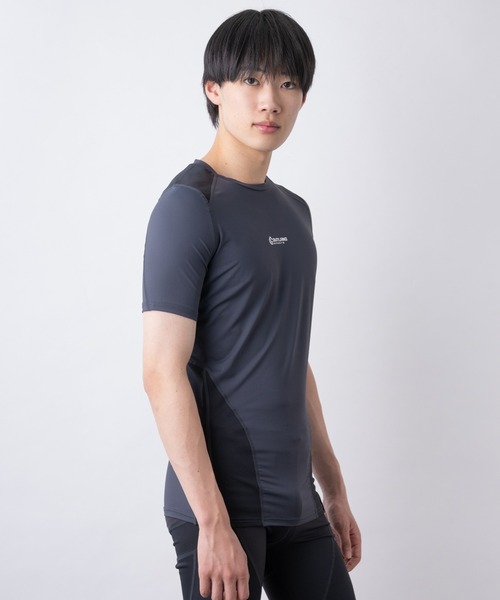 TETE SELECTION」骨盤矯正コンプレッション半袖Tシャツ/OUTLAND