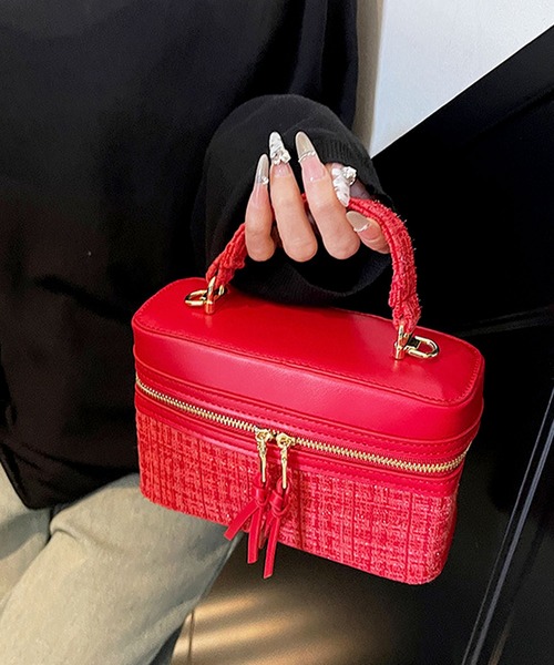 florist（フローリスト） ハンドバッグ 「2WAYショルダー付」 ラメ