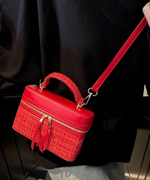 florist（フローリスト） ハンドバッグ 「2WAYショルダー付」 ラメ