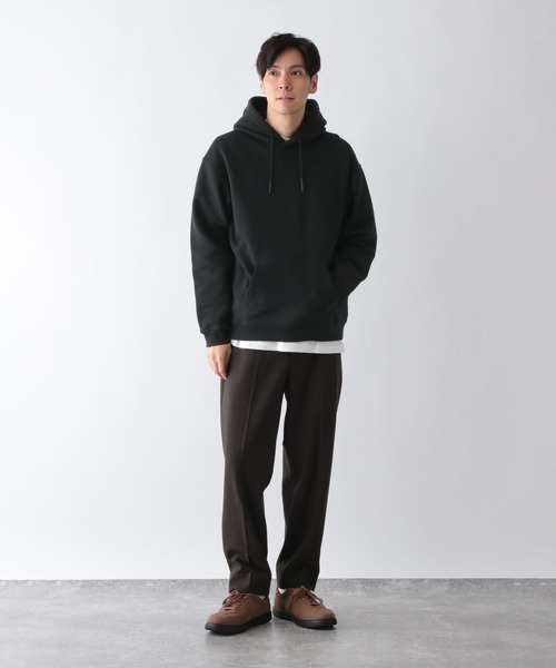 GLOBAL WORK（グローバルワーク） パーカー ソフトタッチスウェット/裏