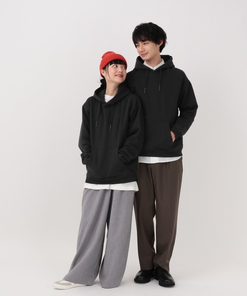 タグ付未使用 フレームワーク フーディプルオーバー パーカー スウェット 黒 タグ付未使用 フレームワーク フーディプルオーバー パーカー