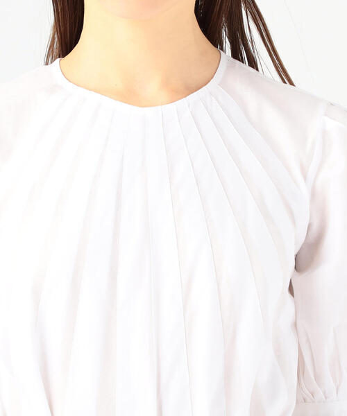 「TOMORROWLAND」 「merlette」半袖ワンピース X-SMALL ブルー レディースの画像