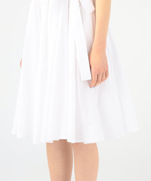 「TOMORROWLAND」 「merlette」半袖ワンピース X-SMALL ブルー レディースの画像
