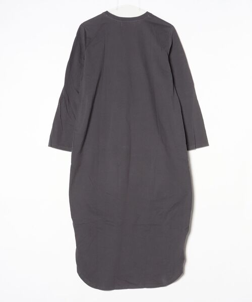 「SACRA」 長袖ワンピース 38 グレー レディース_画像2