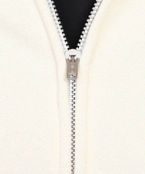 「DRESSTERIOR」 ジップアップパーカー 02 アイボリー レディース_画像6