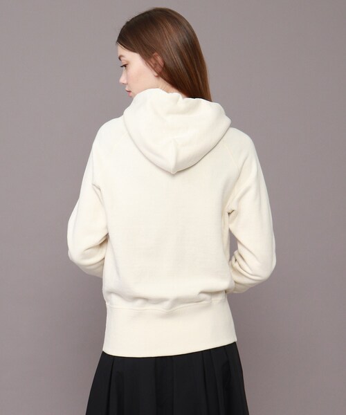 「DRESSTERIOR」 ジップアップパーカー 02 アイボリー レディース_画像7