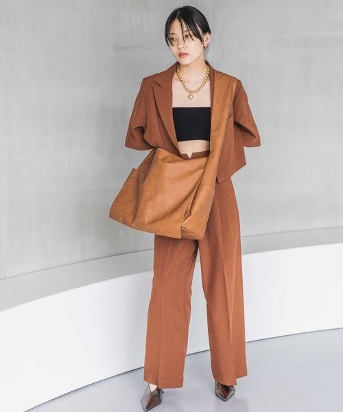 「JEANASIS」 ショルダーバッグ FREE ブラウン レディース_画像2