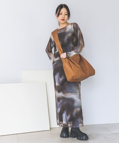 「JEANASIS」 ショルダーバッグ FREE ブラウン レディース_画像4