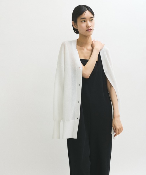 ADAM ET ROPE'（アダムエロペ） ニットカーディガン FREE ホワイト