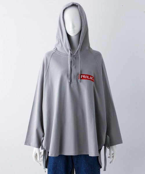 「MILKFED.」 プルオーバーパーカー ONE SIZE ライトグリーン レディース_画像7