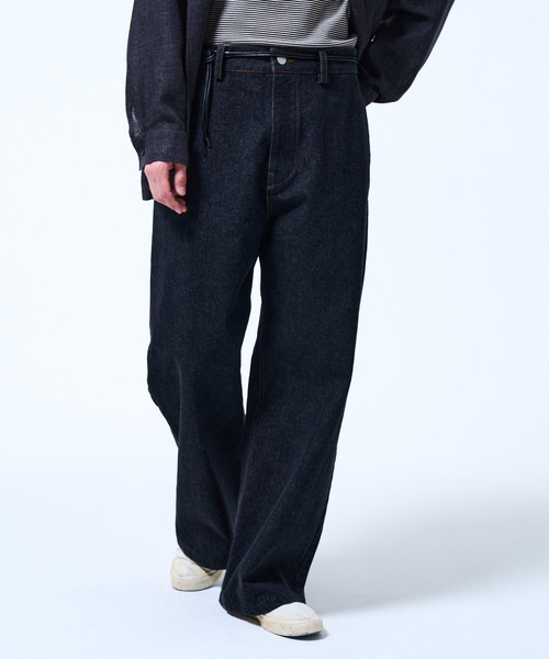 THE BOLDMAN ジーンズ Rigid Wide Denim / リジットワイドデニム