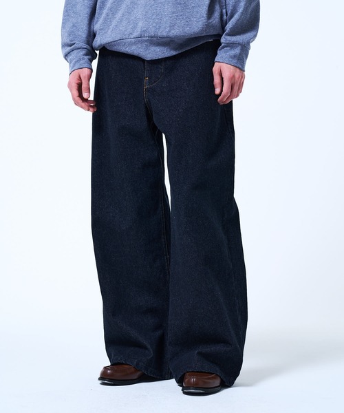 THE BOLDMAN ジーンズ Rigid Wide Denim / リジットワイドデニム