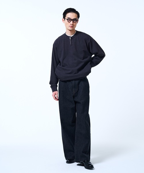 THE BOLDMAN ジーンズ Rigid Wide Denim / リジットワイドデニム 