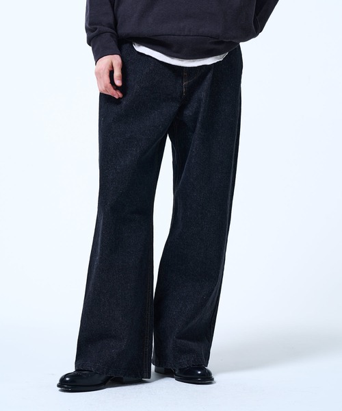THE BOLDMAN ジーンズ Rigid Wide Denim / リジットワイドデニム