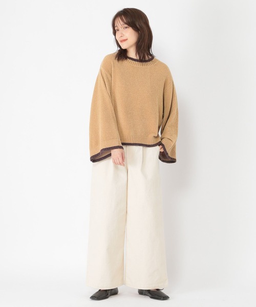 STUDIO CLIP - ♪③②③②新品 studioclip Vネック ニット 08mab sm2 ヤラ studio CLIP（スタディオクリップ） ニット セーター 「CLIP BY STAFF