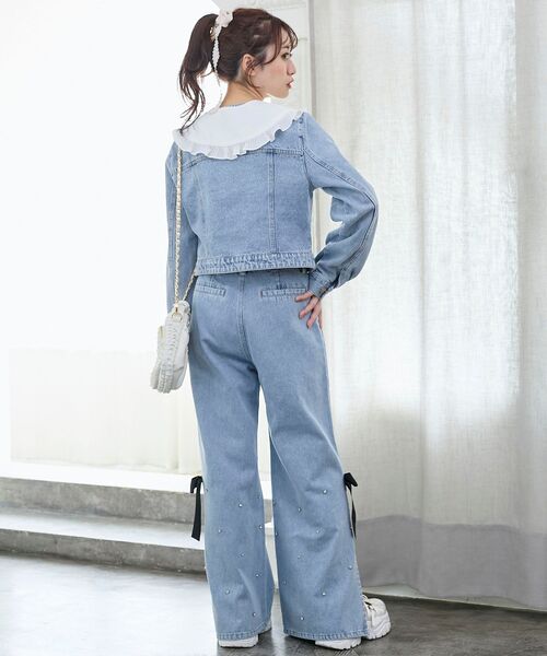 MAJESTIC LEGON（マジェスティックレゴン） ワイドパンツ ジーンズ