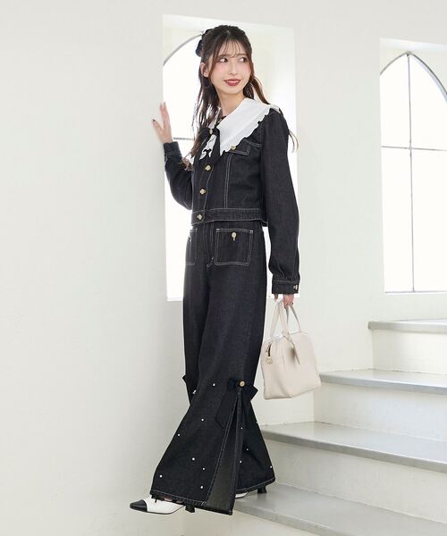 MAJESTIC LEGON（マジェスティックレゴン） ワイドパンツ ジーンズ
