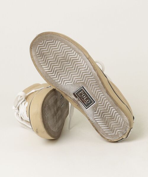 「emmi」 ローカットスニーカー 22.5cm ベージュ レディース_画像3