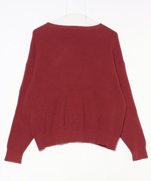 「LA MARINE FRANCAISE」 長袖ニット - ブラウン レディース_画像2