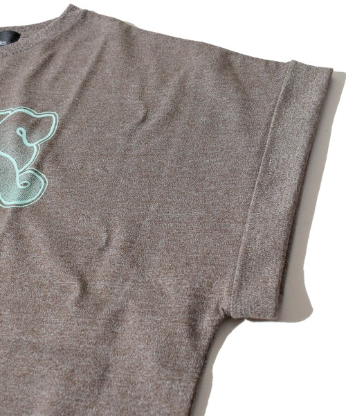 「ALDIES」 半袖Tシャツ SMALL ブラウン メンズ_画像7