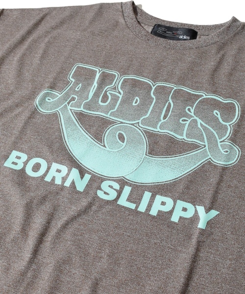 「ALDIES」 半袖Tシャツ SMALL ブラウン メンズ_画像8