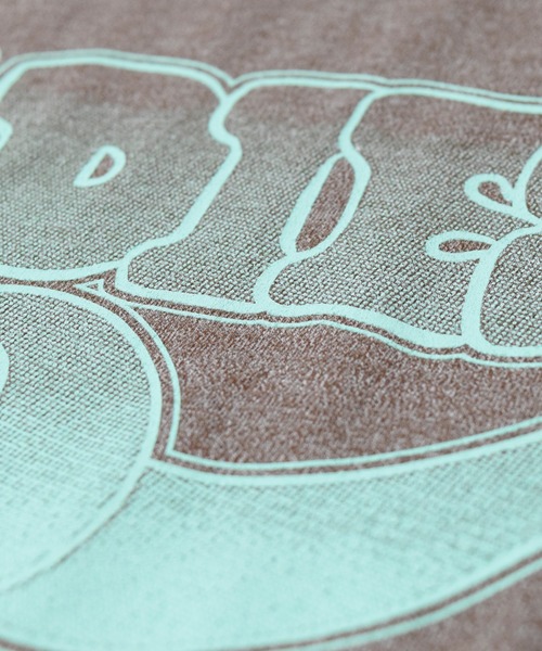 「ALDIES」 半袖Tシャツ SMALL ブラウン メンズ_画像9