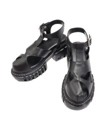 UN3D. サンダル UN3D.（アンスリード） 厚底 サンダル WAVE GURKHA SANDAL / ウェーブ