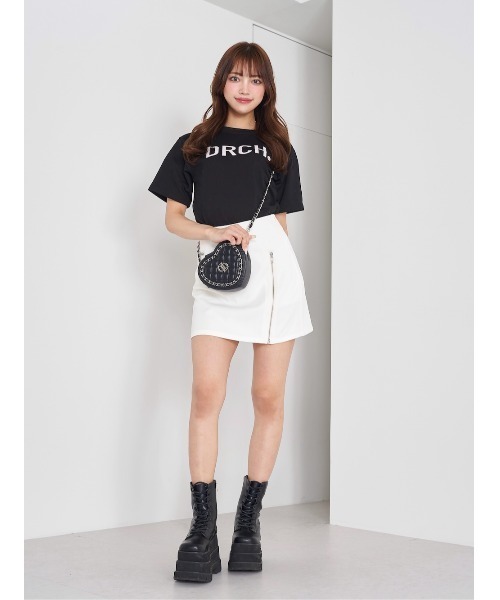 「Darich」 スウェットカットソー FREE ホワイト レディース_画像3