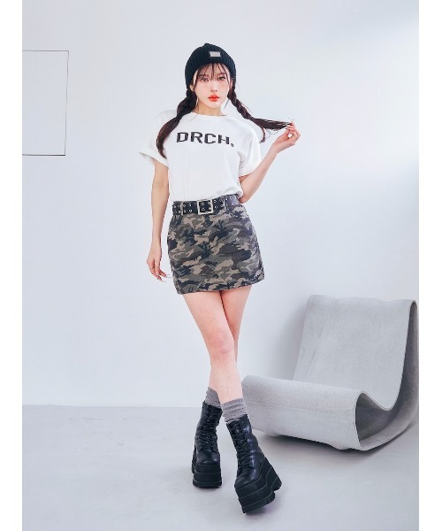 「Darich」 スウェットカットソー FREE ホワイト レディース_画像6