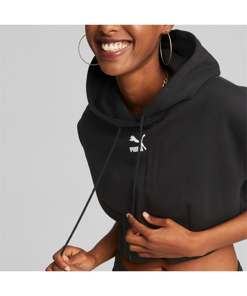 「PUMA」 ノースリーブトップス MEDIUM ライトグレー レディース_画像5