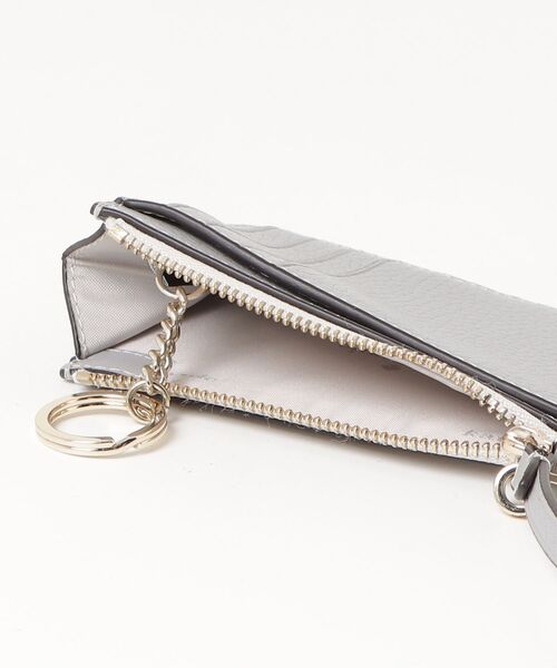 「kate spade new york」 カードケース ONESIZE グレー レディース_画像4