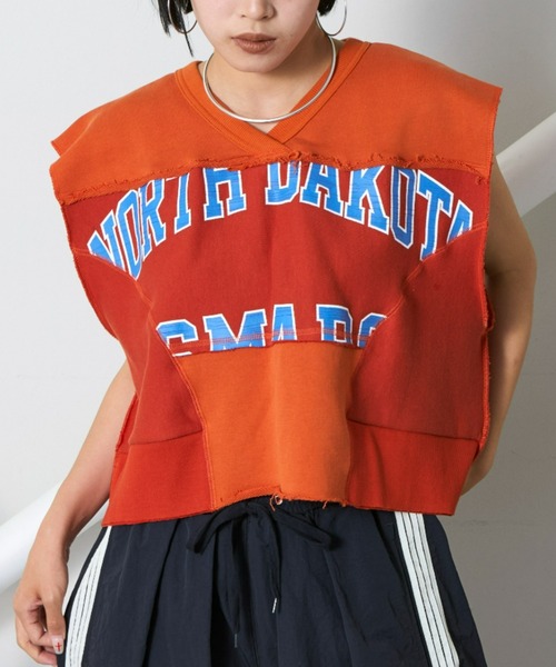 「etsinta」 スウェットカットソー ONE SIZE グレー レディース_画像3