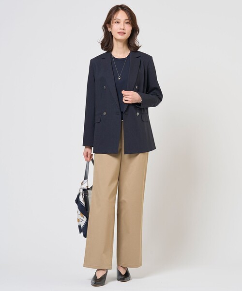 ニット セーター 「アンサンブル着用可」BASIC HT COTTON クルーネック ニット レディース_12