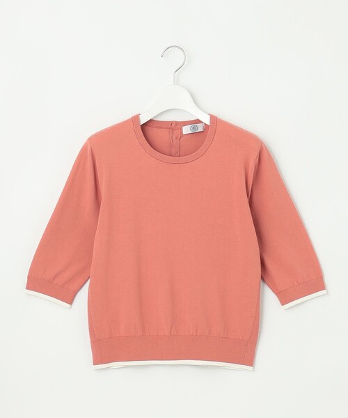 ニット セーター 「アンサンブル着用可」BASIC HT COTTON クルーネック ニット レディース_13