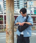 ショルダーバッグ ナイロンクロスボディショルダ...の詳細画像1