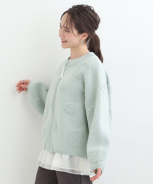 SHOO・LA・RUE（シューラルー） カーディガン 「選べる4柄」ダブルZIP