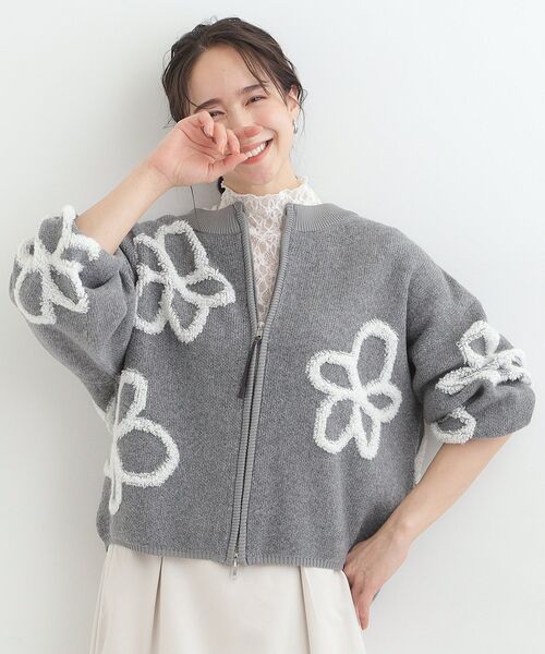 SHOO・LA・RUE（シューラルー） カーディガン 「選べる4柄」ダブルZIP